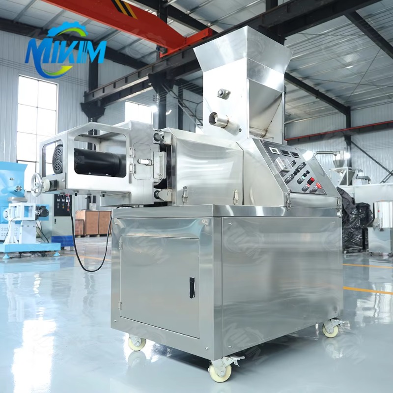 Food Snacks Making Machine - MIKIM Twin Screw Extruder Prices Puffed
