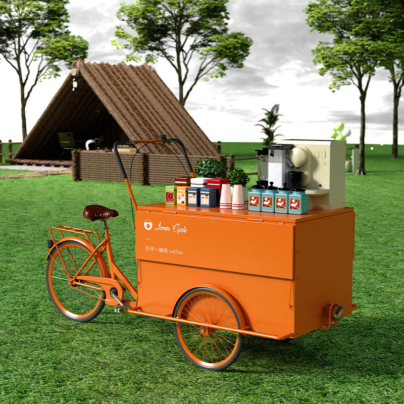 Food Truck With Snacks - DSA snack cart night market stall