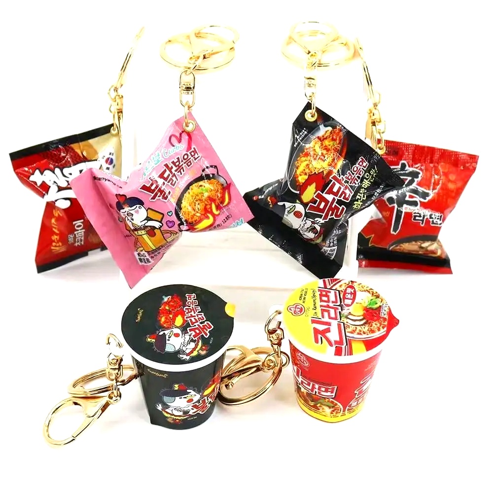 Food Snacks With Fiber - Korean Simulation Snack Bag Keychain Turkey