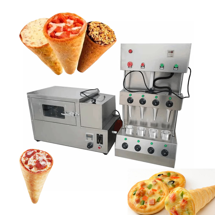 Food Snacks Making Machine - Automatic Conical Pizza Cone Making Machine