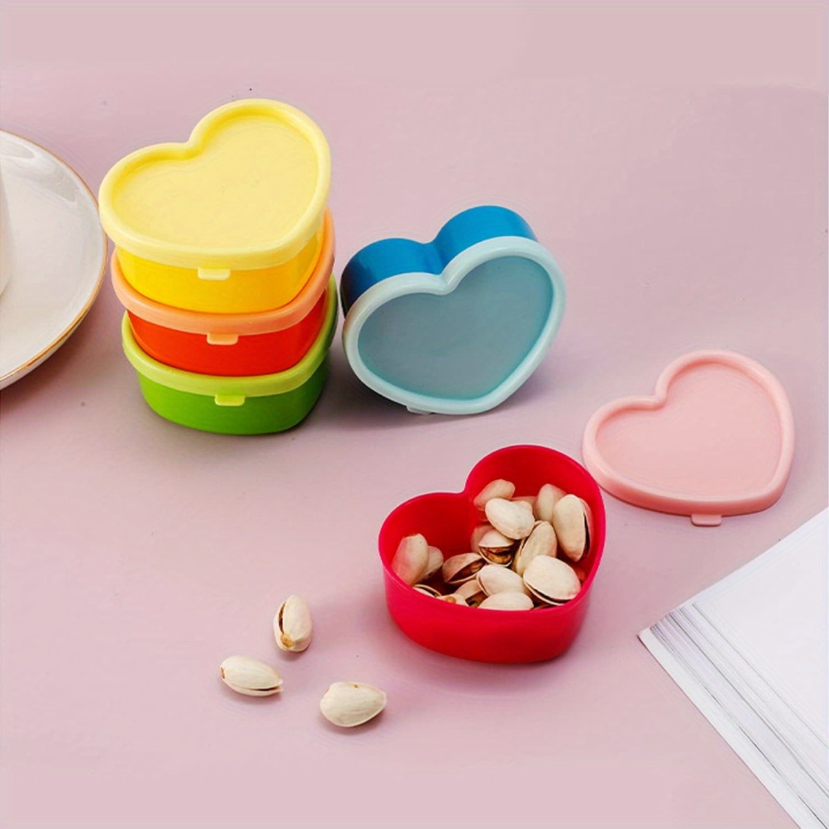 Food Snacks Packaging - 5PCS Mini Lunch Box Condiment Storage