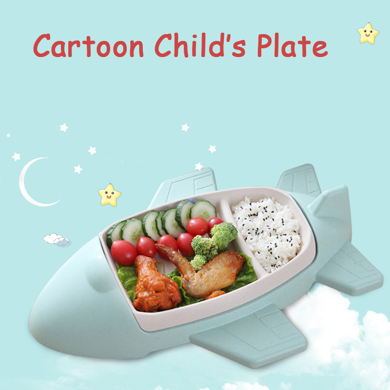 Food Snacks With Fiber - Creative Cartoon Car Plane Child's Multifunctional