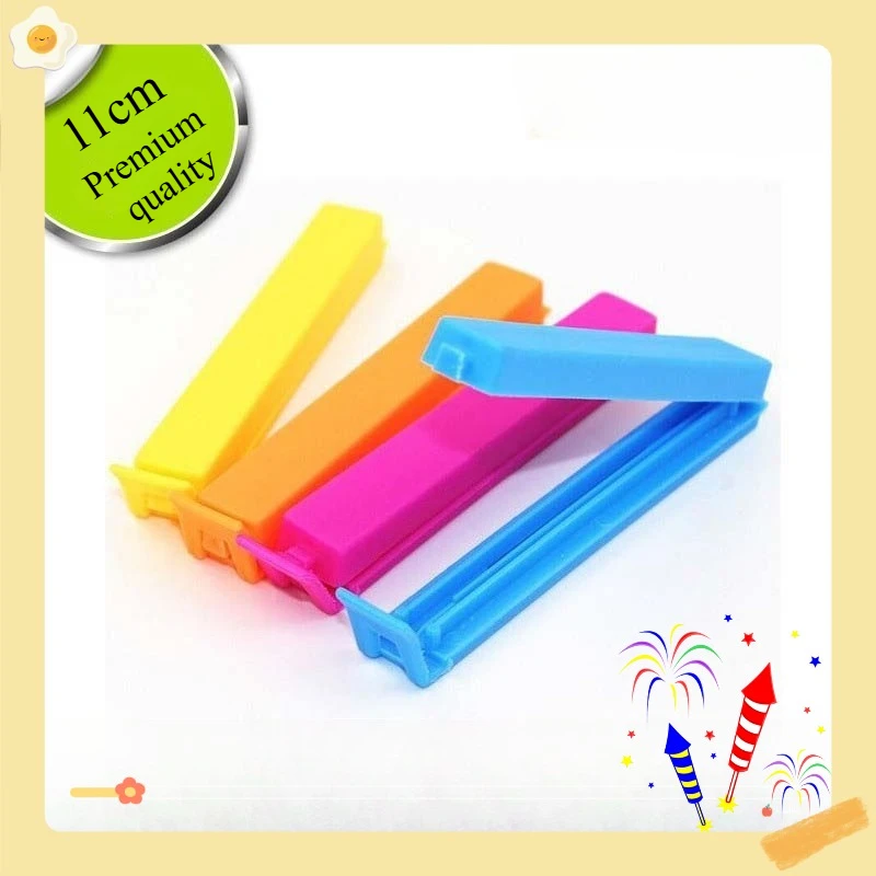 Food Snacks Ideas - Multi Pack 11cm Plastic Sealing Clips