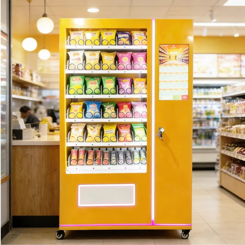 Food Snacks Drinks - Automatic Snack Vending Machine Commercial Drink