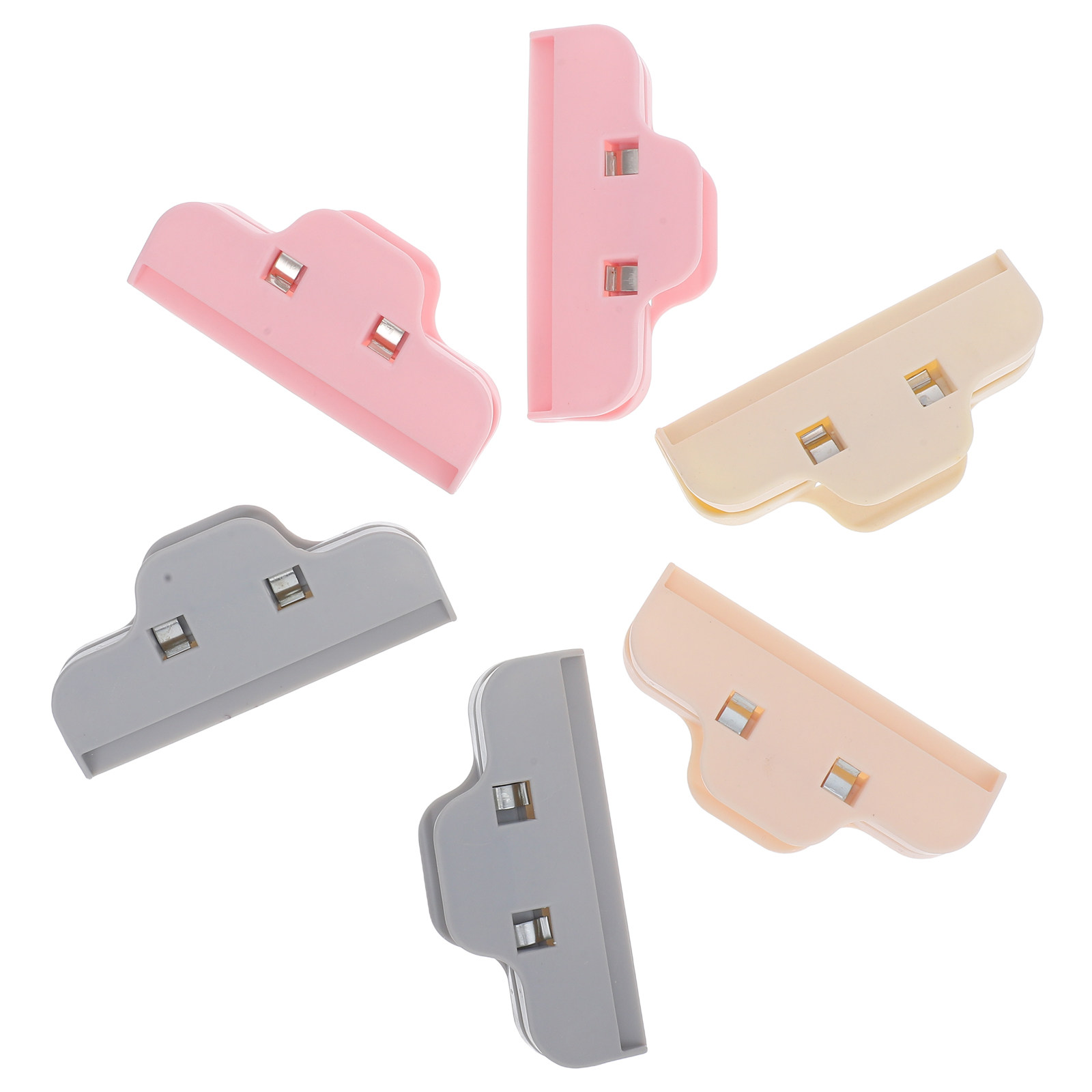Food Snacks Chips - 6Pcs Edge Clips Food Bag Sealer