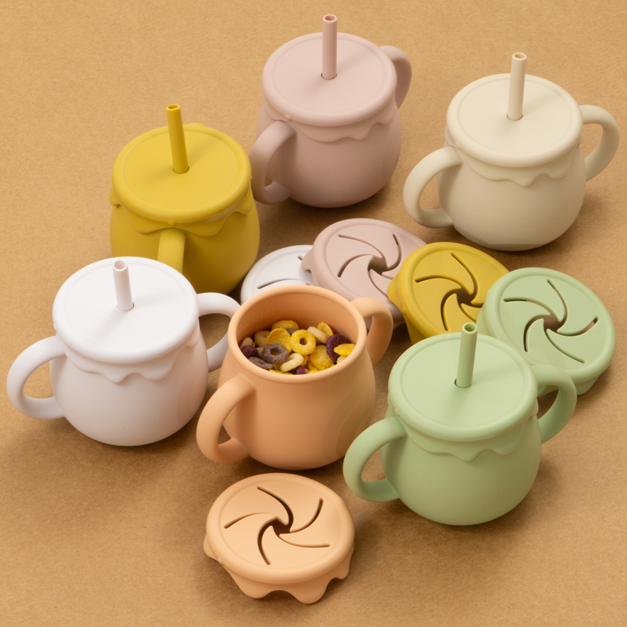 Food Snacks Drinks - New Kids Silicone Feeding Food Storage