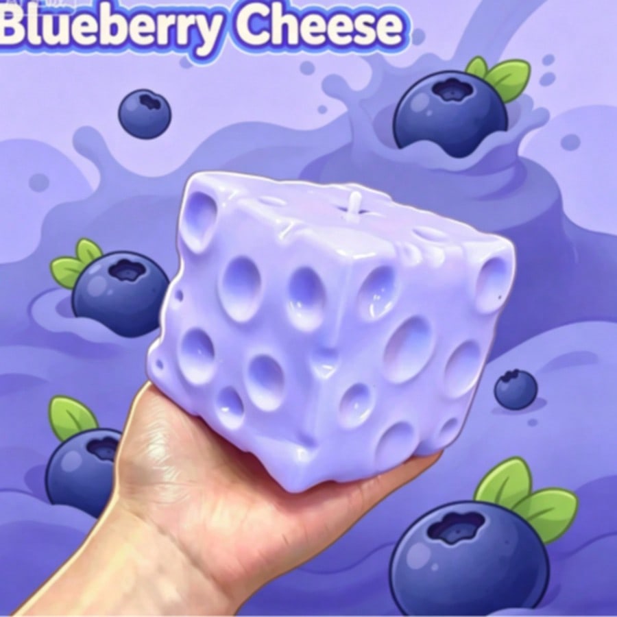 New Blueberry Color Cheese Squ - Food & Snacks Coloring Book Bold & Easy Pdf recension och pris