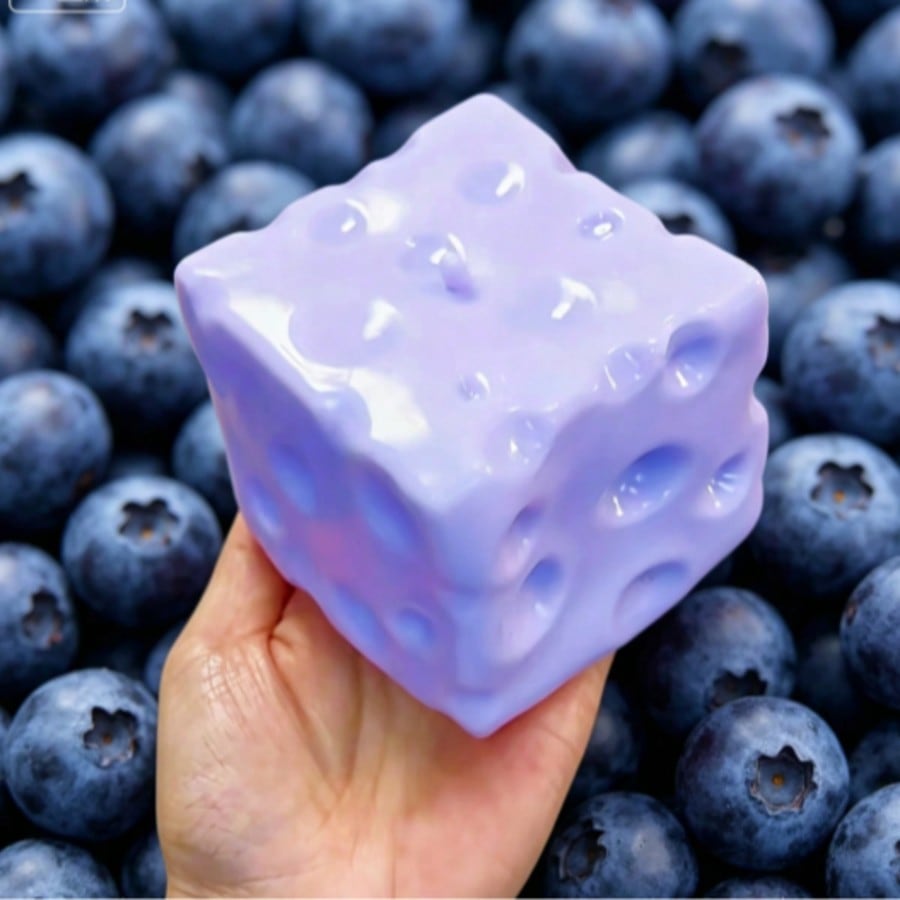 New Blueberry Color Cheese Squ - Food & Snacks Coloring Book Bold & Easy Pdf recension och pris