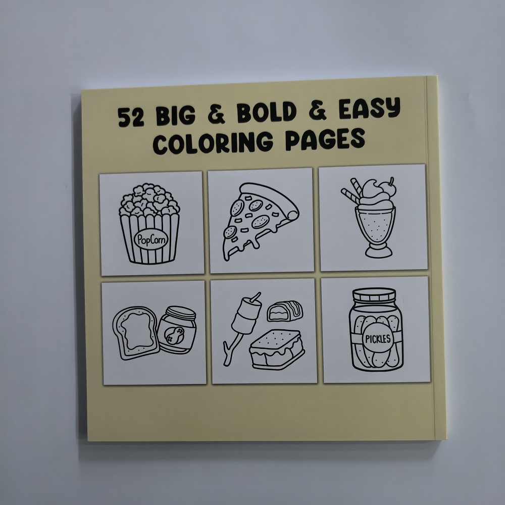 Food Drinks and Desserts Color - Food And Snacks Coloring Book recension och pris