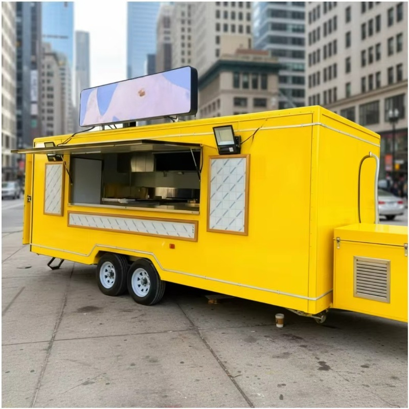 Mobile Kitchen Vending Food Tr - Food Truck With Snacks recension och pris