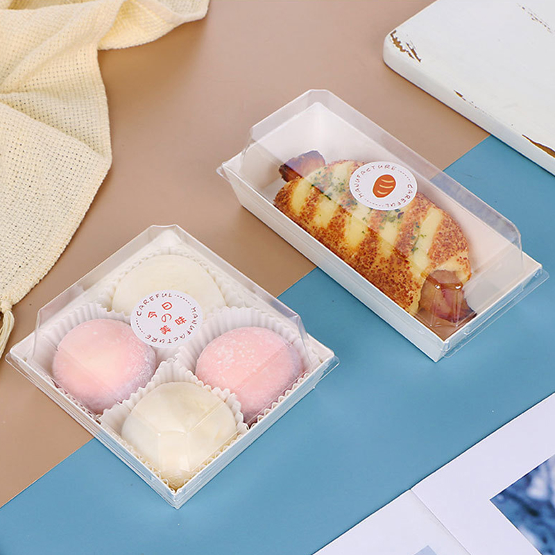 50Pcs Kraft Paper Box Bento Br - Food Snacks For Christmas recension och pris