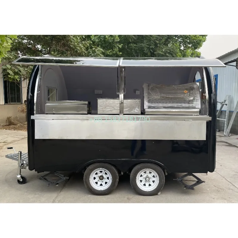 Small Food Truck Trailer Black - Food Snacks That Are Black recension och pris