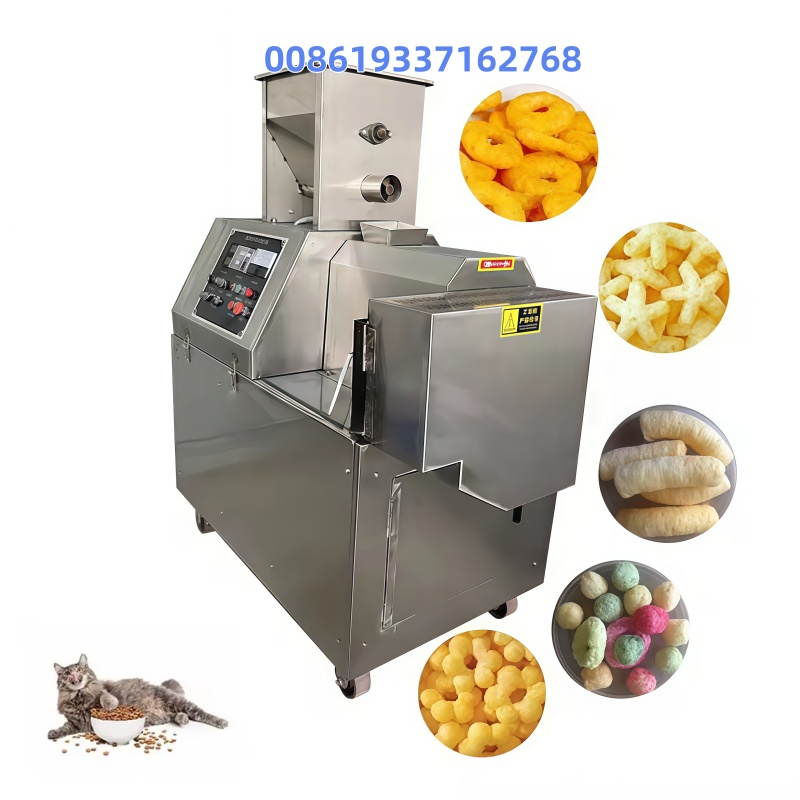 Stainless Food Grade Automatic - Food Snacks Making Machine recension och pris