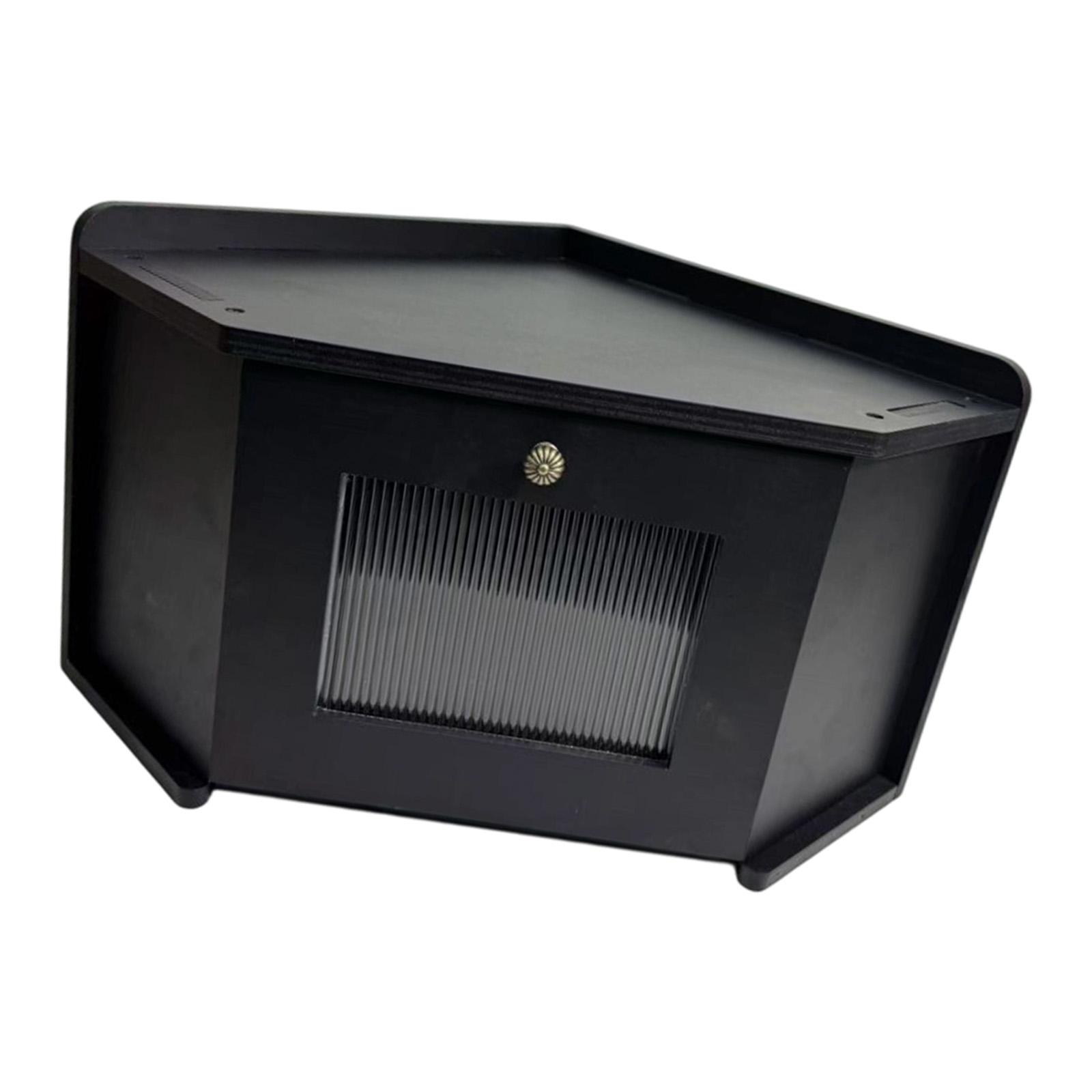 Home Wooden Bread Storage Bin  - Food Snacks That Are Black recension och pris