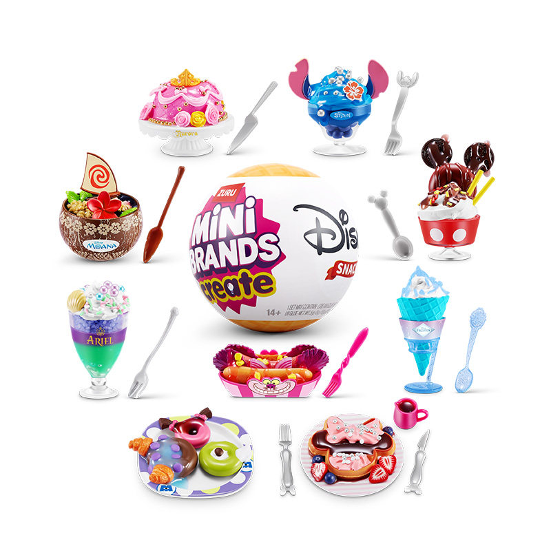 Zuru Mini Brands Create Disney - Food Snacks Packaging recension och pris