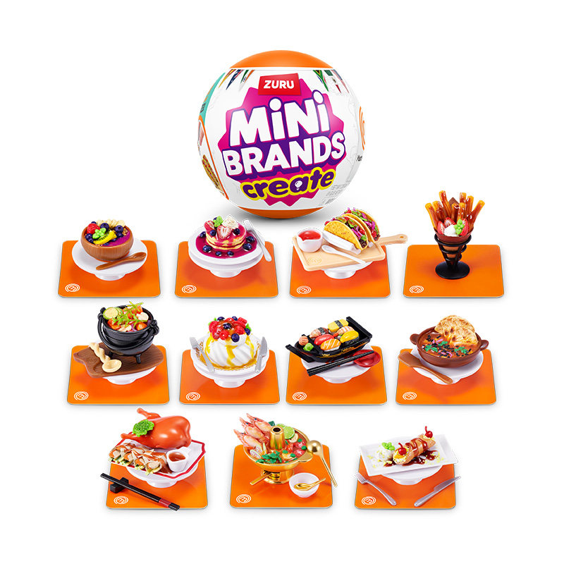 Zuru Mini Brands Create Disney - Food Snacks Packaging recension och pris