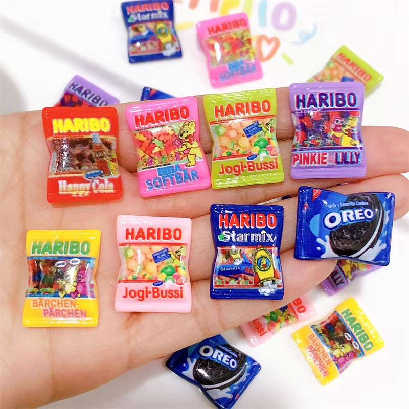 Flatback Resin Mini Food Charm - Food Snacks Chips recension och pris