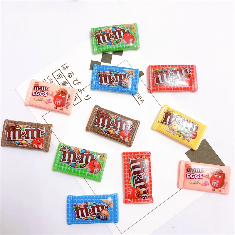 Flatback Resin Mini Food Charm - Food Snacks Chips recension och pris
