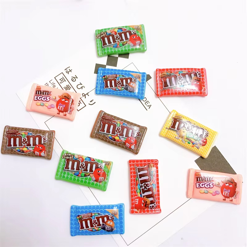 Flatback Resin Mini Food Charm - Food Snacks Chips recension och pris