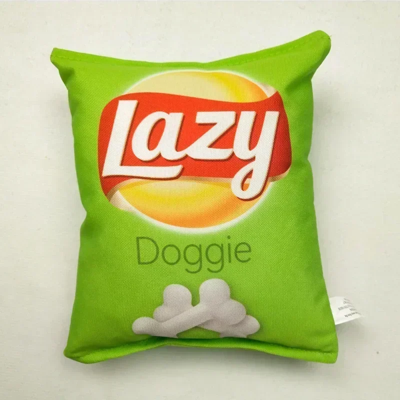 Potato Chip Bag Funny Dog Toys - Food Snacks Chips recension och pris