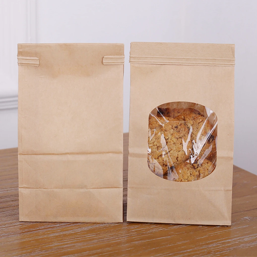 10Pcs Bakery Bags, Window Seal - Food Snacks For Christmas recension och pris