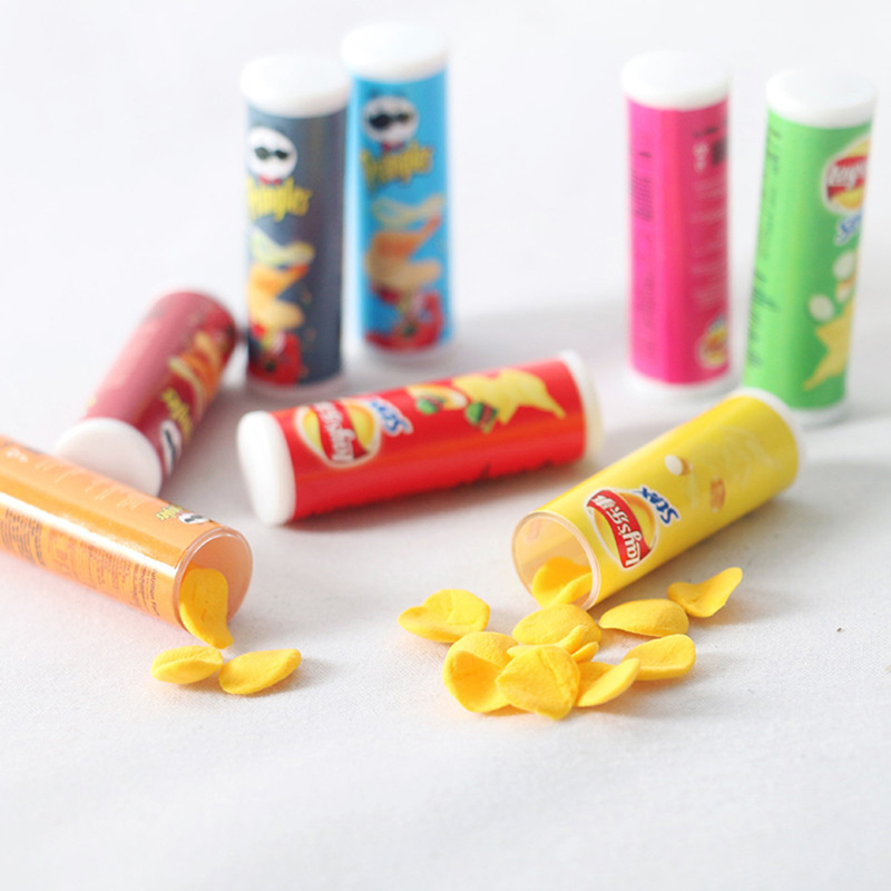 VP 4pcs/set Miniature Items 1: - Food Snacks Chips recension och pris