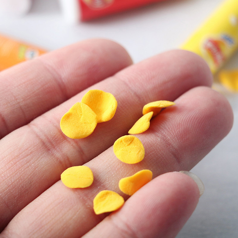 VP 4pcs/set Miniature Items 1: - Food Snacks Chips recension och pris