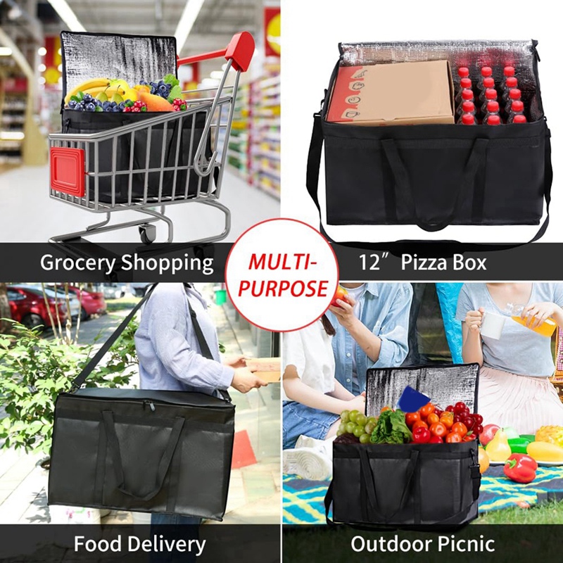 Insulated Food/Pizza Delivery  - Food & Snacks Coloring Book Bold & Easy Pdf recension och pris