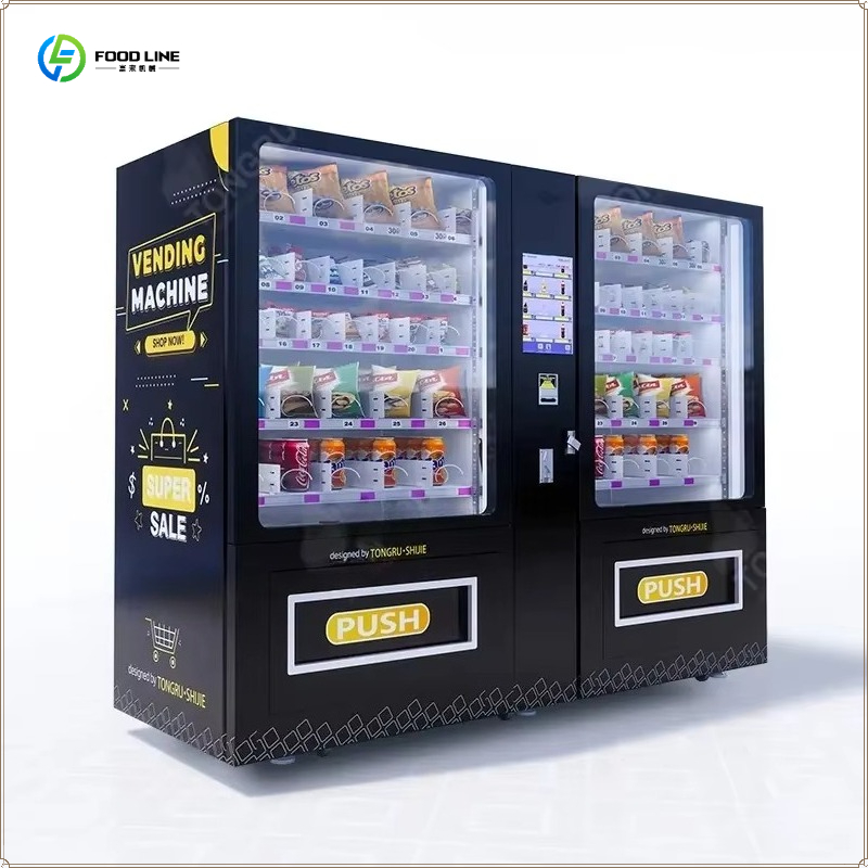 Automatic Smart Vending Machin - Food Snacks Drinks recension och pris