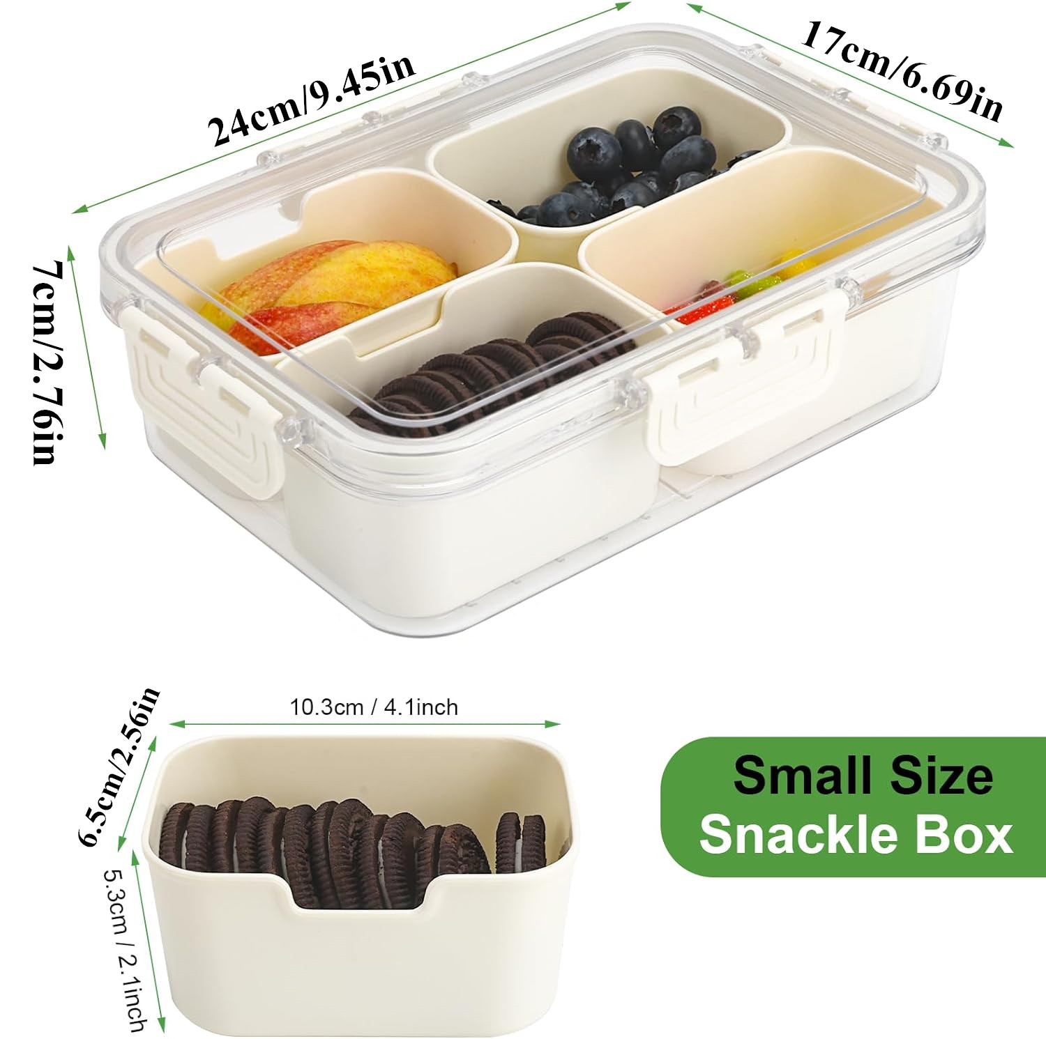 Portable Food Storage Box, Sna - Food Snacks Packaging recension och pris
