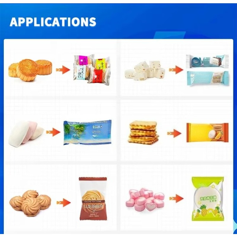 Automatic Pillow Type Packing  - Food Snacks Packaging recension och pris
