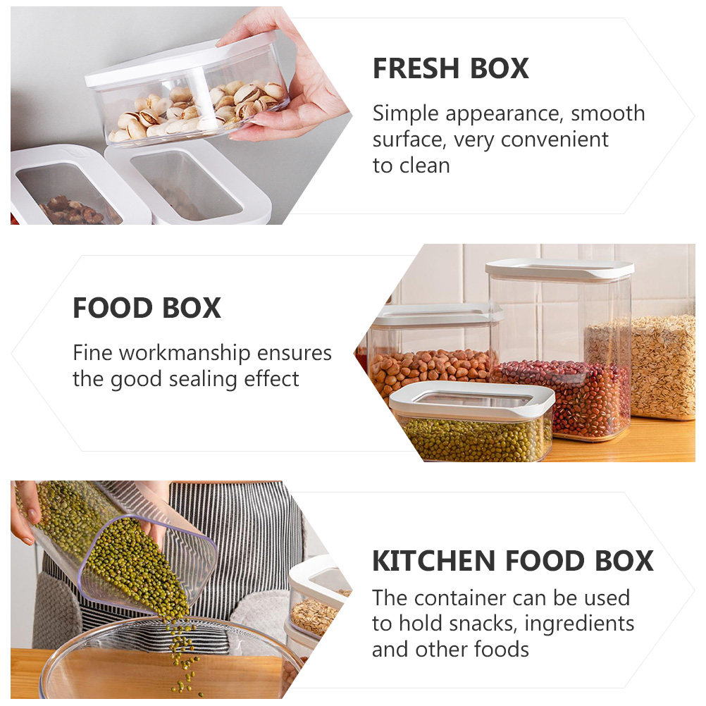 1Pcs Transparent Kitchen Food  - Quality Food Snacks recension och pris