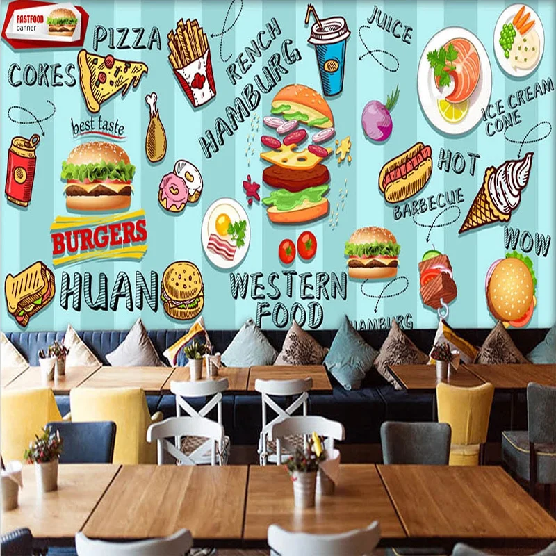 Custom 3D Wallpaper Hand-paint - Food Snacks With Fiber recension och pris