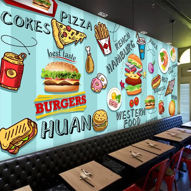 Custom 3D Wallpaper Hand-paint - Food Snacks With Fiber recension och pris