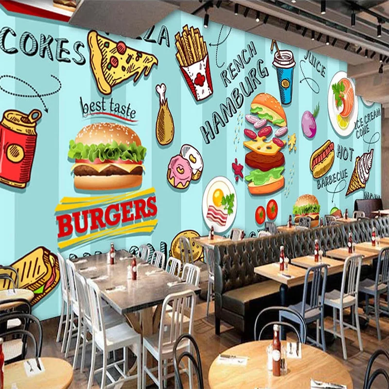 Custom 3D Wallpaper Hand-paint - Food Snacks With Fiber recension och pris