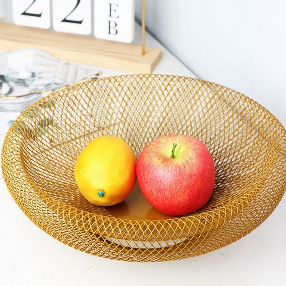Black/Gold Iron Art Fruit Bask - Food Snacks That Are Black recension och pris