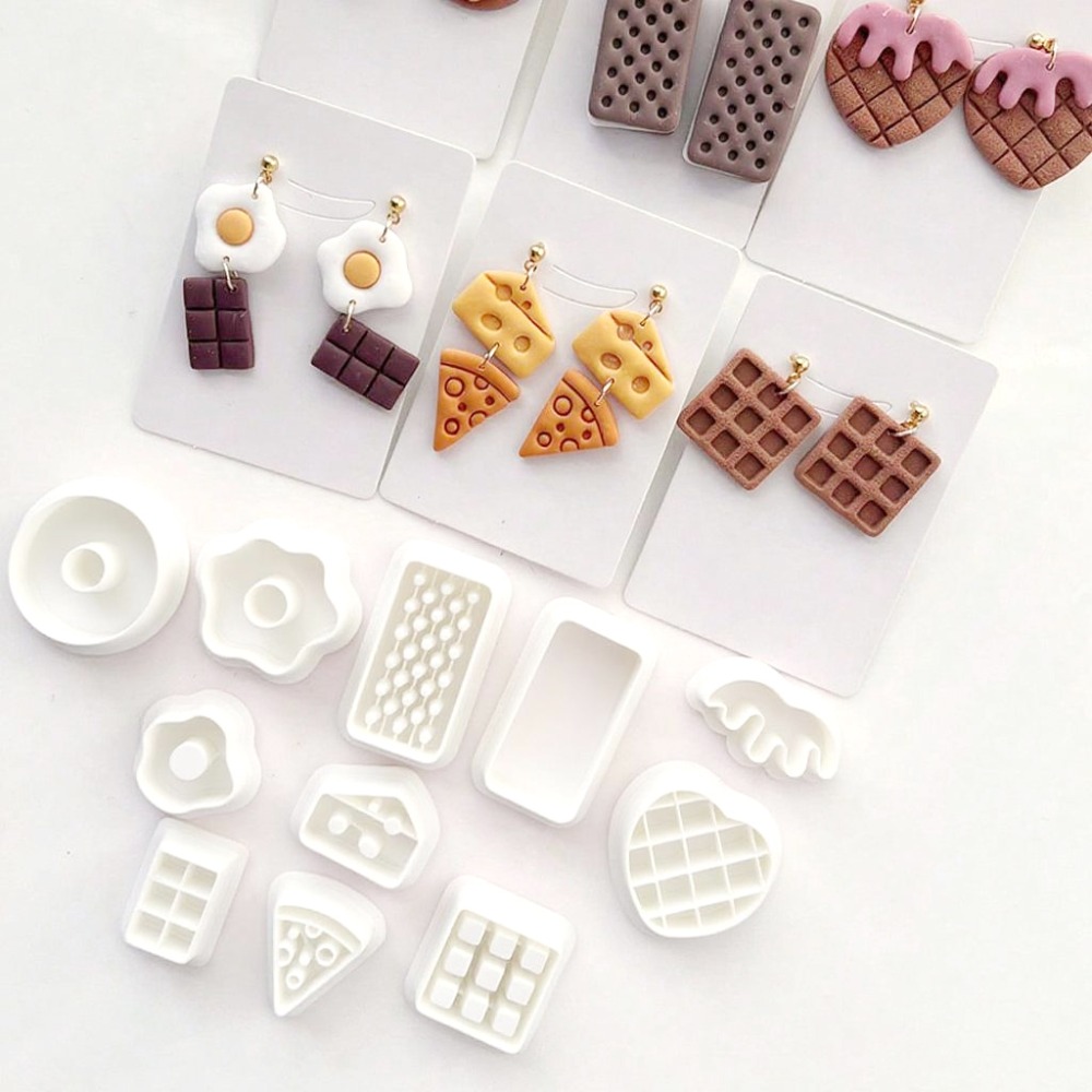 11Pcs/set Snack Themed Polymer - Food Stamps Snacks recension och pris
