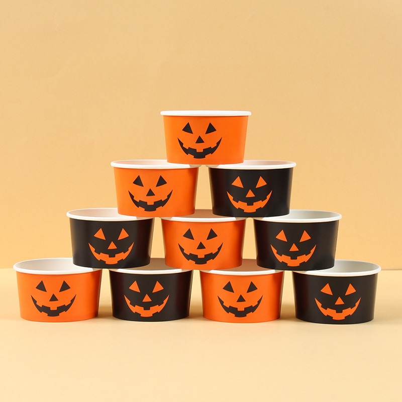 10/30/50Pcs Halloween Paper Bo - Food Snacks That Are Black recension och pris