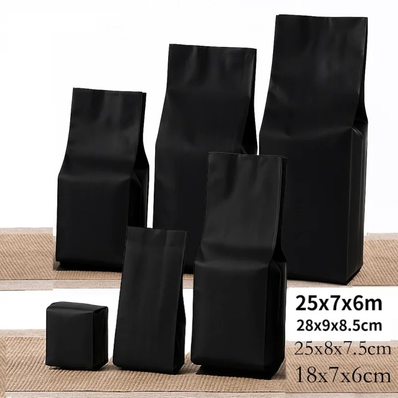 100PCS Open Top Matte Black Al - Food Snacks That Are Black recension och pris