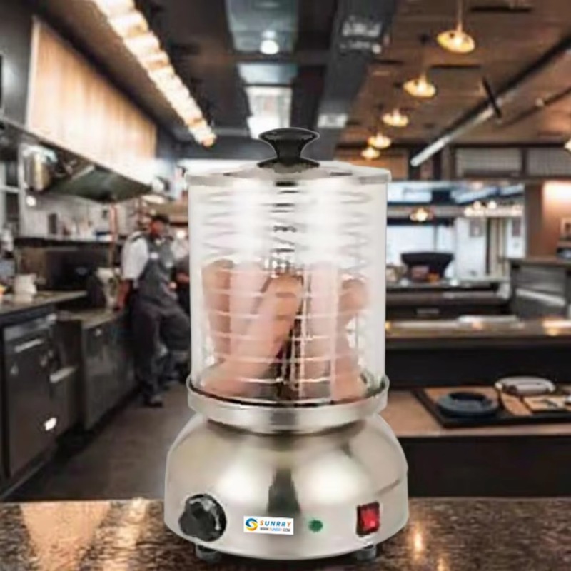 Commercial Automatic Hot Dog M - Food Snacks Making Machine recension och pris