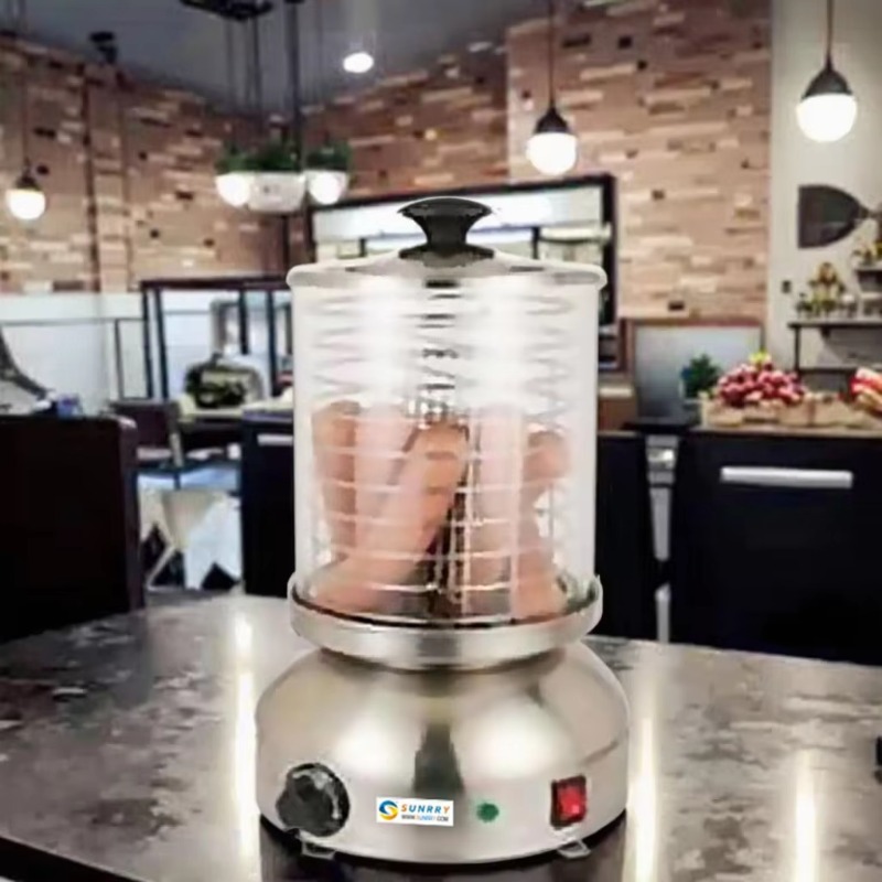 Commercial Automatic Hot Dog M - Food Snacks Making Machine recension och pris