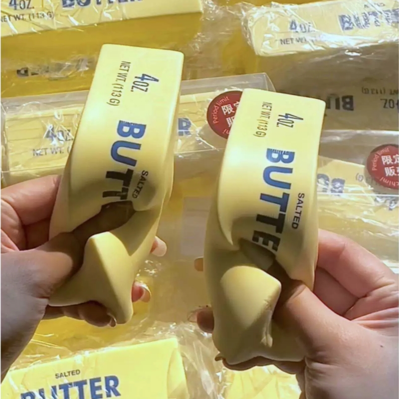 1Pc Butter Squeeze Toy For Adu - Food & Snacks Coloring Book Bold & Easy Pdf recension och pris