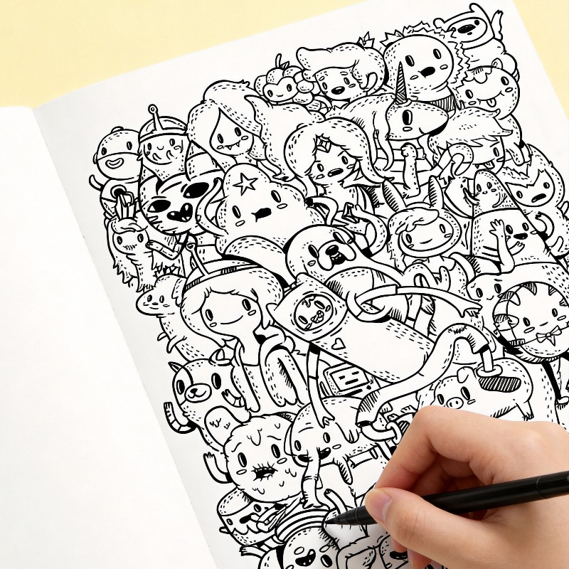 One Line Drawing and Copying G - Food And Snacks Coloring Book recension och pris