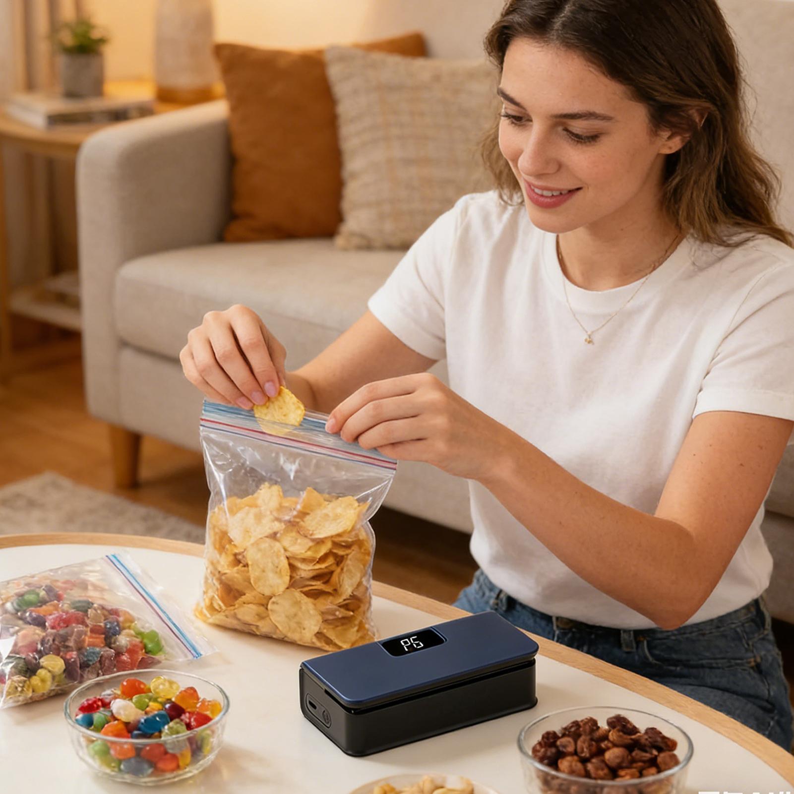 Magnetic Bag Sealing Machine 6 - Food Snacks Chips recension och pris