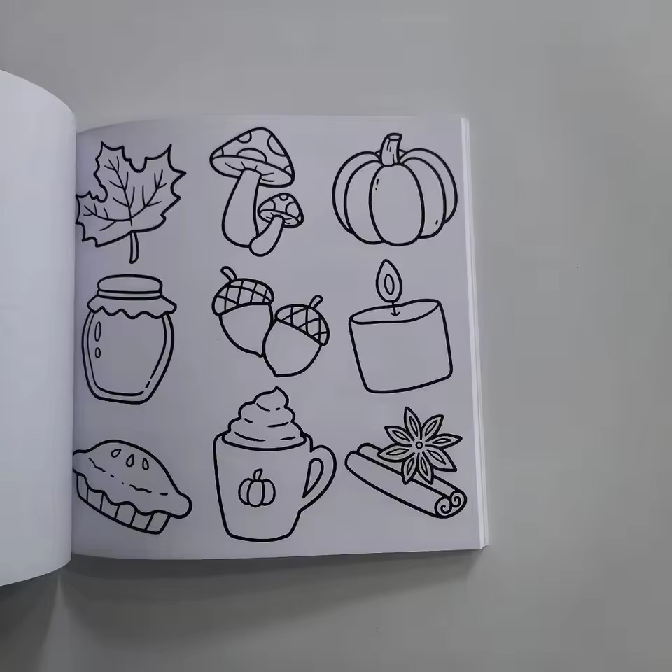 Self Love Coloring Book for Ad - Food And Snacks Coloring Book recension och pris