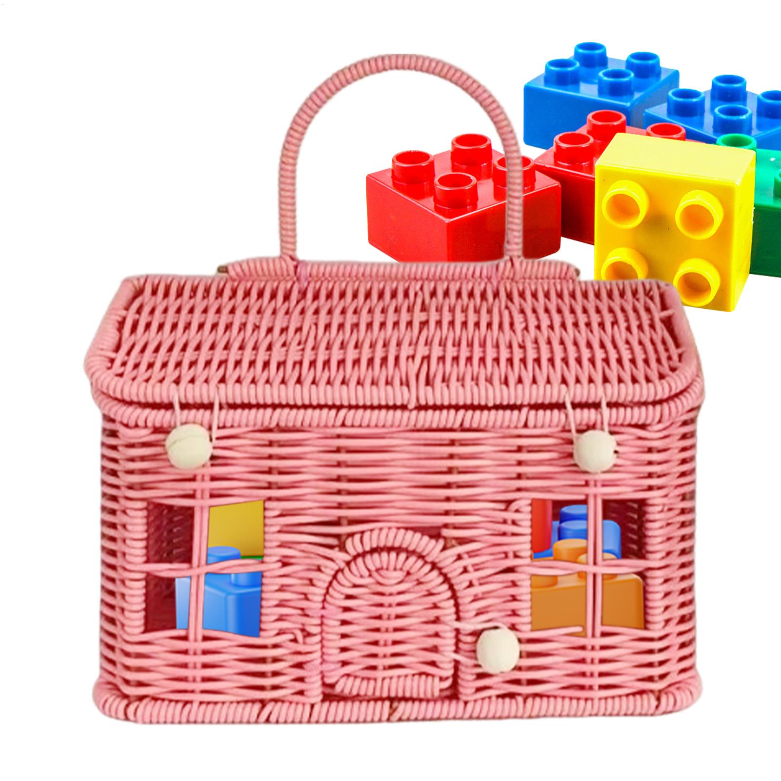 Rattan Basket Vintage House Sh - Food Snacks With Fiber recension och pris