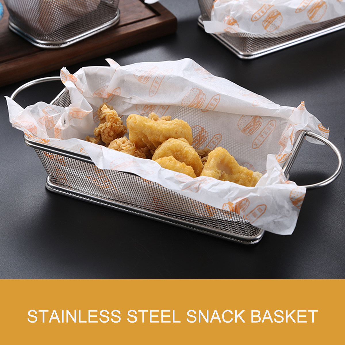 Stainless Steel Snack Basket T - Food Snacks Chips recension och pris
