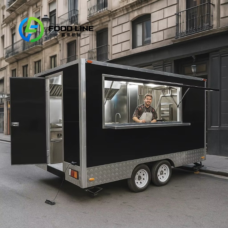 Customized Mobile Kitchen Outd - Food Truck With Snacks recension och pris