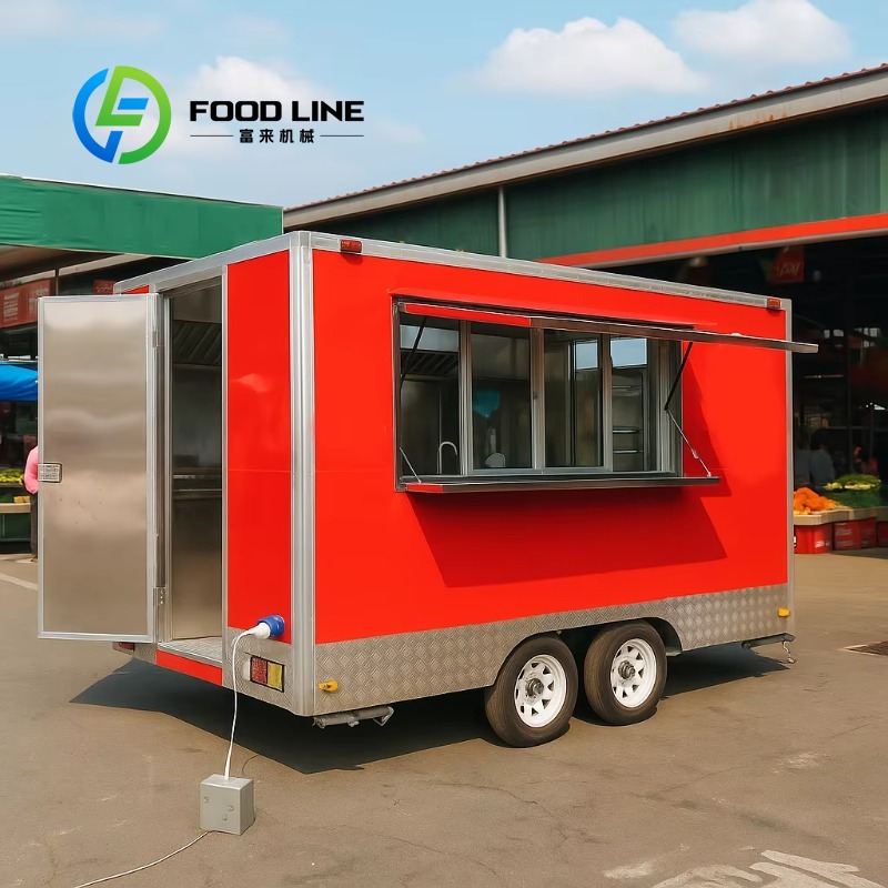 Customized Mobile Kitchen Outd - Food Truck With Snacks recension och pris