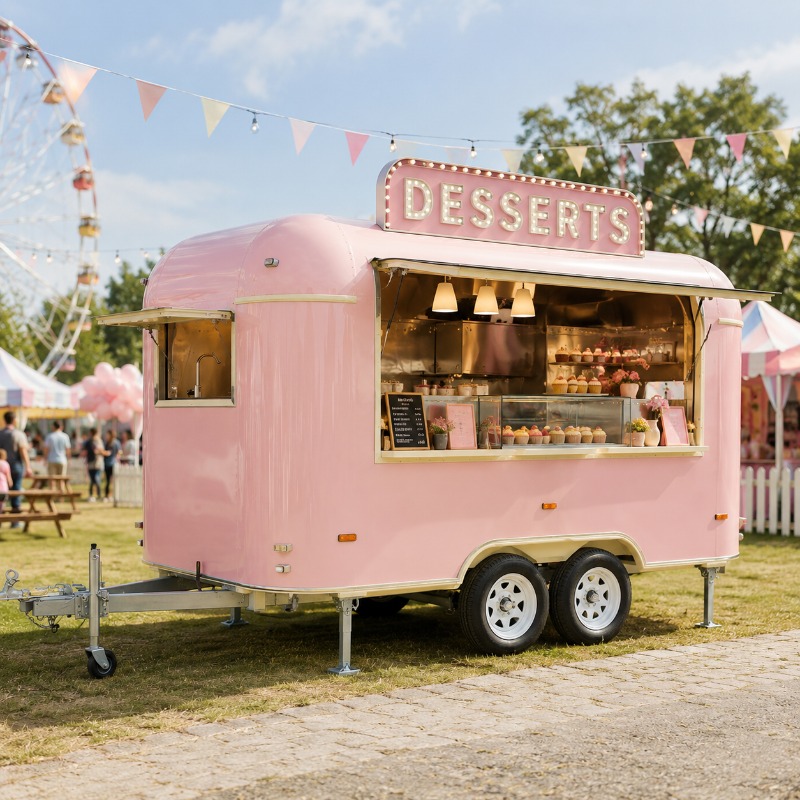 Food Truck Trailer Street Cate - Food Truck With Snacks recension och pris